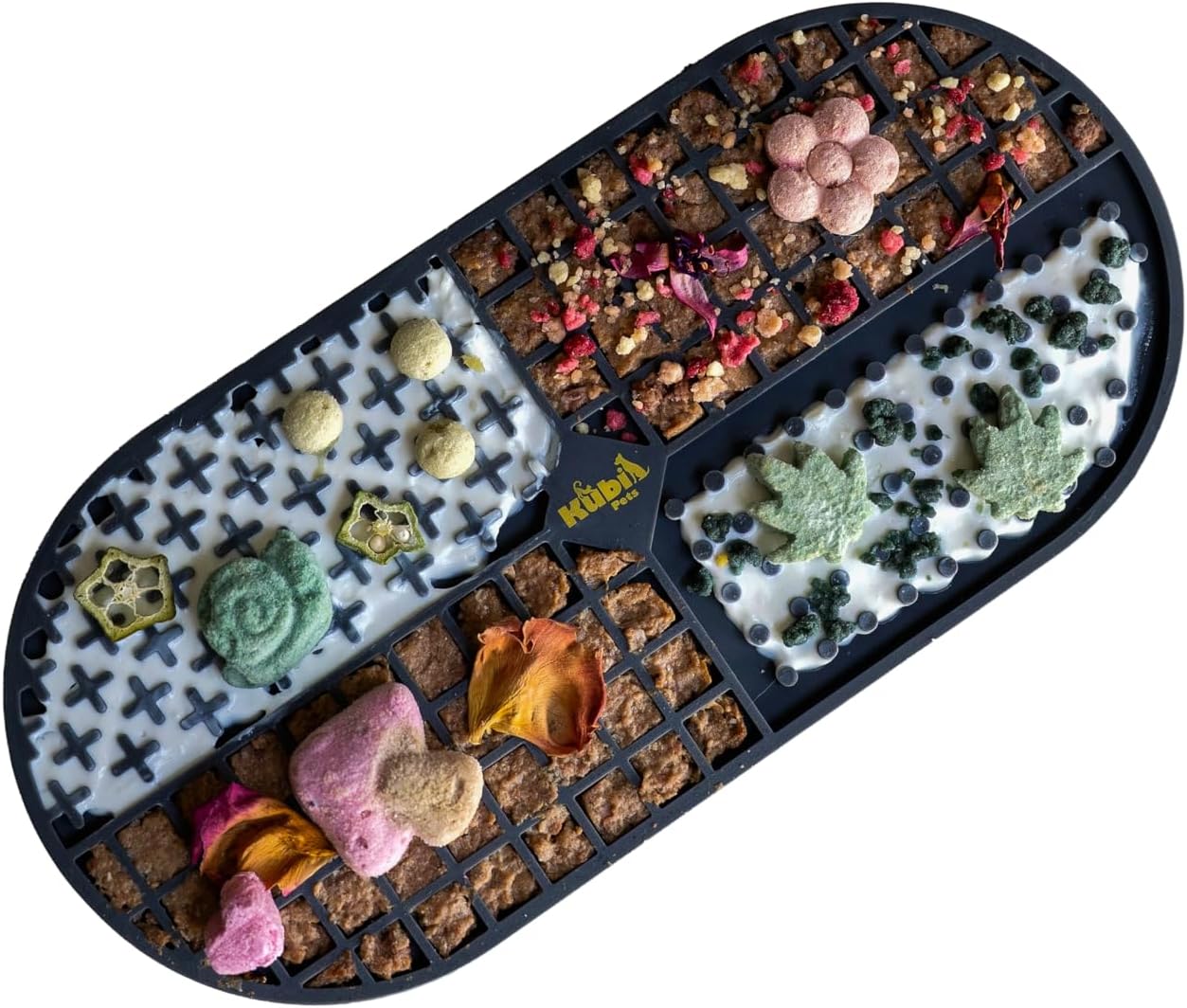 Ovalicious Slow Feeder Lick Mat for Dogs – Interactive & Dishwasher Safe