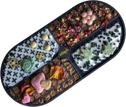Ovalicious Slow Feeder Lick Mat for Dogs – Interactive & Dishwasher Safe