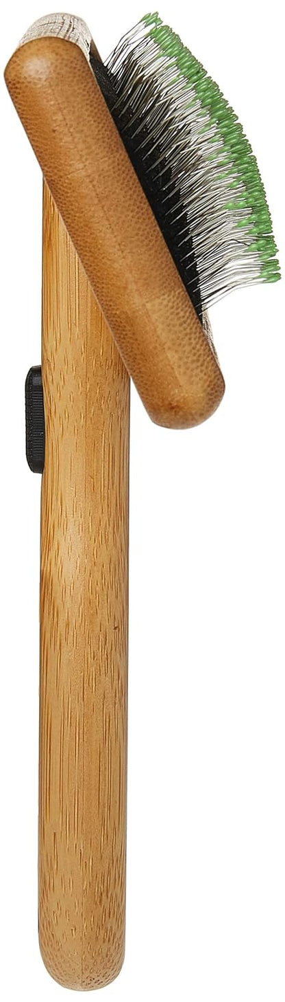 Bamboo Groom Soft Slicker Brush Medium