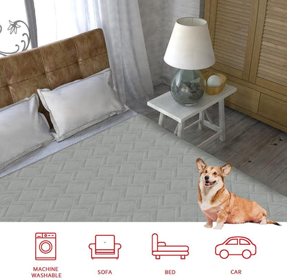 Moonsea Waterproof Couch Cover for Dogs Antislip Washable Blanket Bed Cover Pet Sofa Couch Furniture Protector Cover for Kids Children Dog Cat(30" X 70")