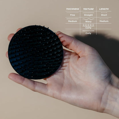 Denman Detangle Hair Brush for Curly Hair & Scalp Massager D6 - Hair Straightening Brush
