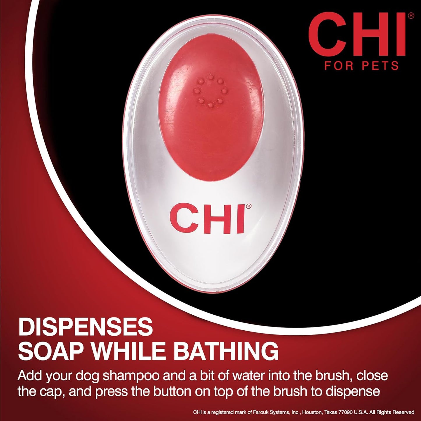CHI for Dogs 2 in 1 Dematting and Deshedding Rake, Dual Head Dog Grooming Tool with Wide Tooth Dematting Rake and Fine Deshedding Rake, Detangler Comb for Thick Double and Long Dog Coat