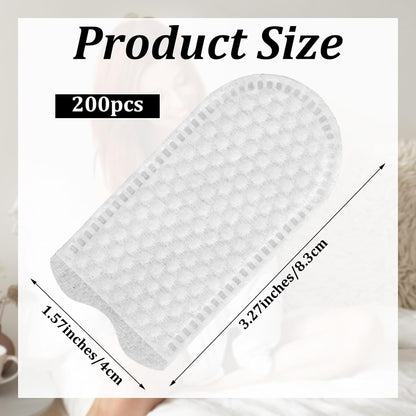 100 Pcs Cotton Finger Cots Dog Ear Wipes for Pet Ear Cleaning Cloth Finger Cots Fingers Covers Fingers Gloves Disposable for Nails Cleaning Dog Cat Teeth Cleanings Grooming Nail Trimming Precise Tasks