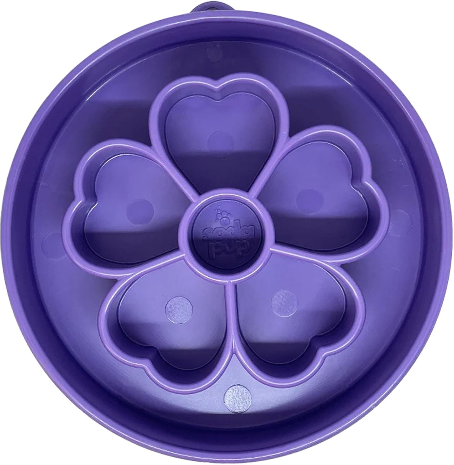 SodaPup Honeycomb Enrichment Bowl – Durable Slow Feeder Bowl Made in USA from Non-Toxic, Pet-Safe, Food Safe Material for Mental Stimulation, Slowing Down Eating, Healthy Digestion, & More