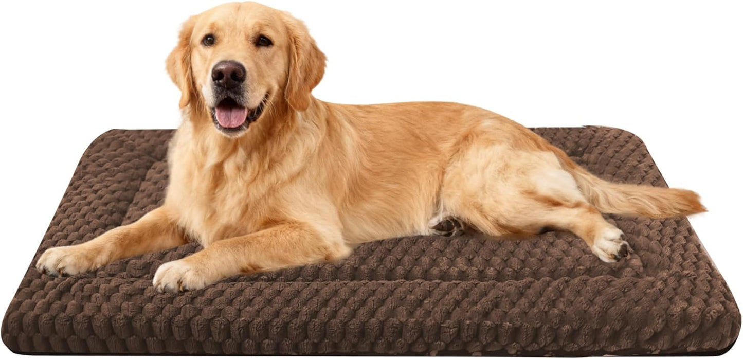 Dog Bed Mat – Soft & Comfortable Dog Kennel Pad for Crate – Durable Crate Bed & Mat for Dogs & Cats – Ideal for Crate, Kennel, and Home Use