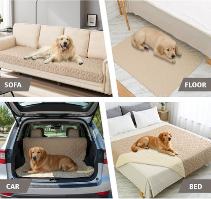 Ameritex Pet Bed Cover Dog Bed Blanket for Sofa and Furniture Waterproof New Pattern Design (30x70 Inch, Dark Grey)