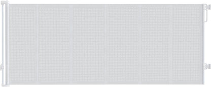 Reinforced 120" Extra Wide Retractable Baby Gates for Stairs, Mesh Saftey Gate for Pets, 10 Foot Retractable Dog Gate, No Drilling, One-Hand Operation, Retractable Gate for Indoor & Outdoor Use
