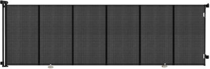 160 Inch Retractable Baby Gates Extra Wide, 42 Inch Extra Tall Retractable Gate, 13 FT Reinforced Retractable Dog Gate with Reinforcement Rod to Prevent Crawling Through, for Doorways, Stairs, Hallway