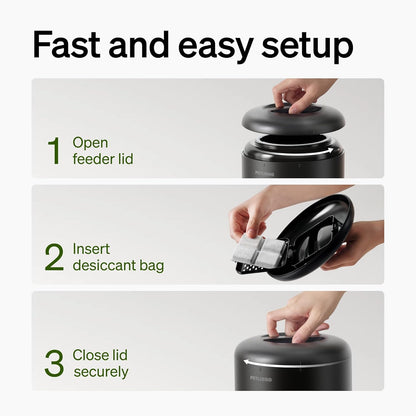 PETLIBRO Automatic Dog Feeder with Camera, Auto Cat Food Dispenser Slow Feeders Dogs Bowl, 1080P HD Video with Night Vision, 5G WiFi with 2-Way Audio, Stainless Steel Slow Food Tray for Small Dogs