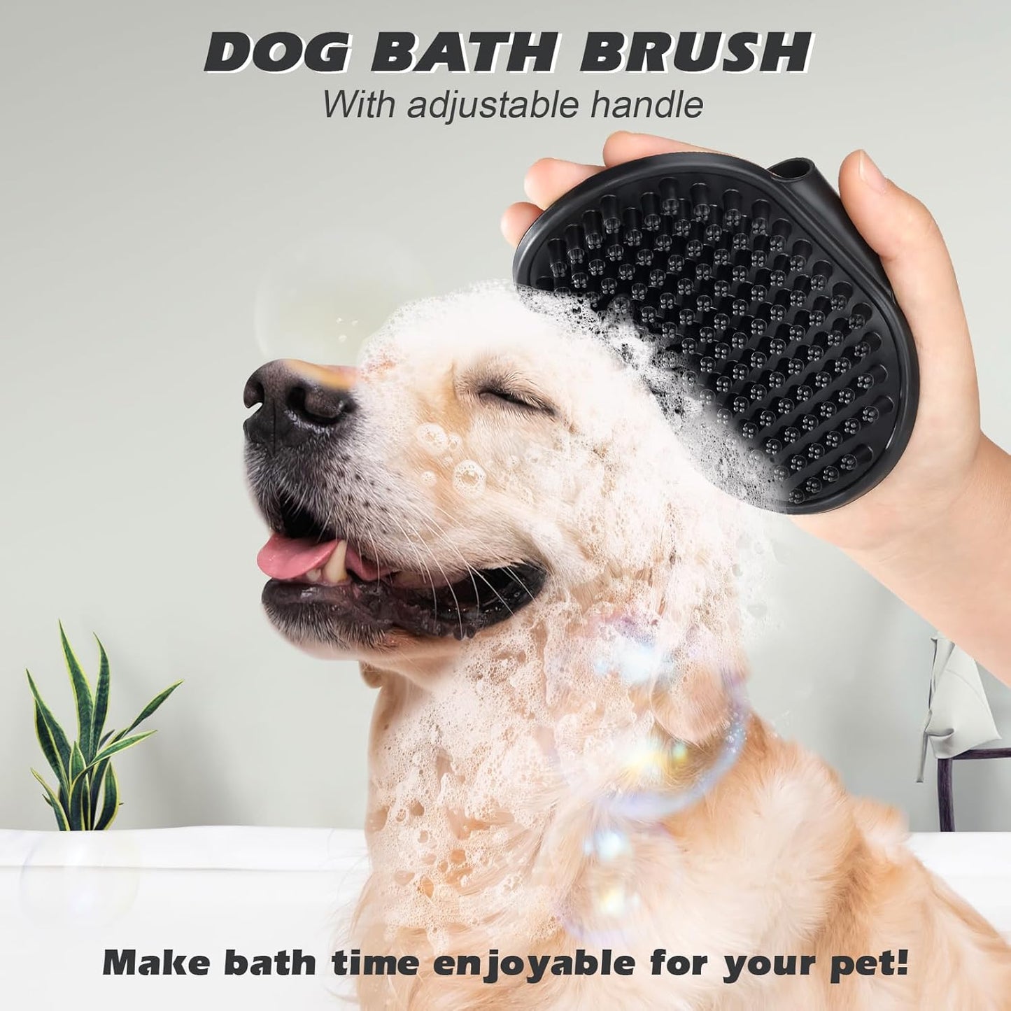2PCS Pet Grooming Tools - Double-Sided Brush for Shedding and Bathing, Suitable for Short/Long Haired Dogs Cats and Horses, Deshedding Dog Brush, Mane & Tail Combs for Horses - Pet Supplies (Blue)