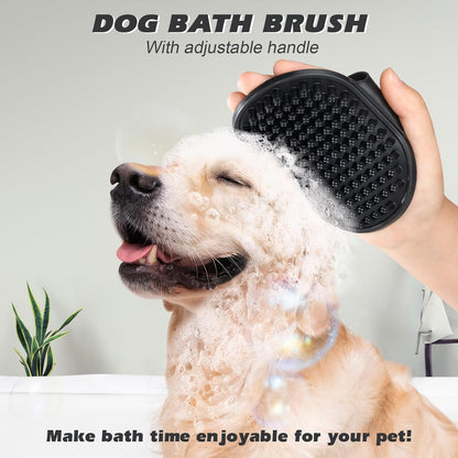 2PCS Pet Grooming Tools - Double-Sided Brush for Shedding and Bathing, Suitable for Short/Long Haired Dogs Cats and Horses, Deshedding Dog Brush, Mane & Tail Combs for Horses - Pet Supplies (Blue)
