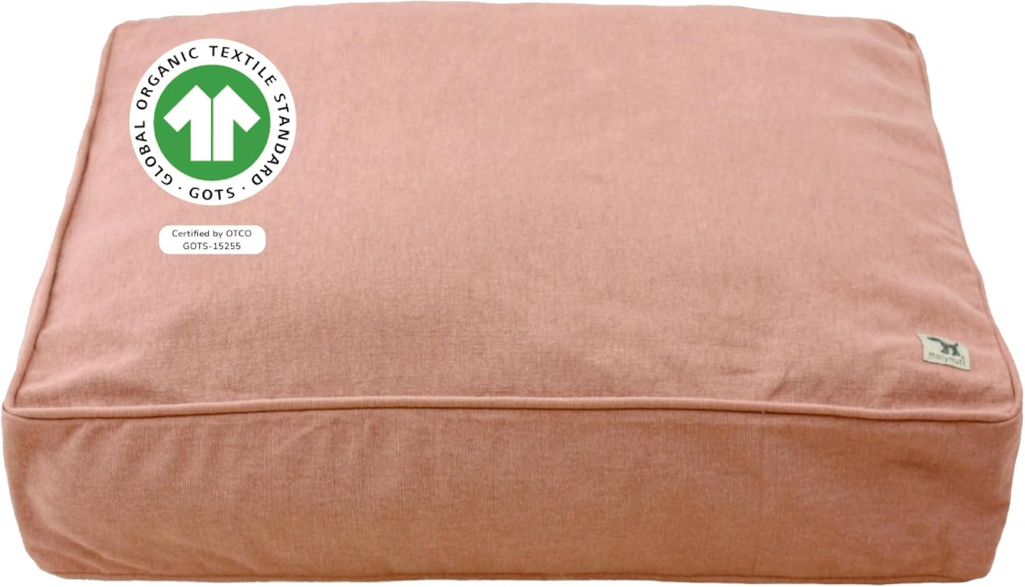 Molly Mutt Medium to Large Dog Bed Cover- Forever Young Print - Measures 27”X36”X5’’ - 100% Cotton - Durable - Breathable - Sustainable - Machine Washable Dog Bed Cover (Dd82b)