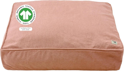 Molly Mutt Medium to Large Dog Bed Cover- Forever Young Print - Measures 27”X36”X5’’ - 100% Cotton - Durable - Breathable - Sustainable - Machine Washable Dog Bed Cover (Dd82b)