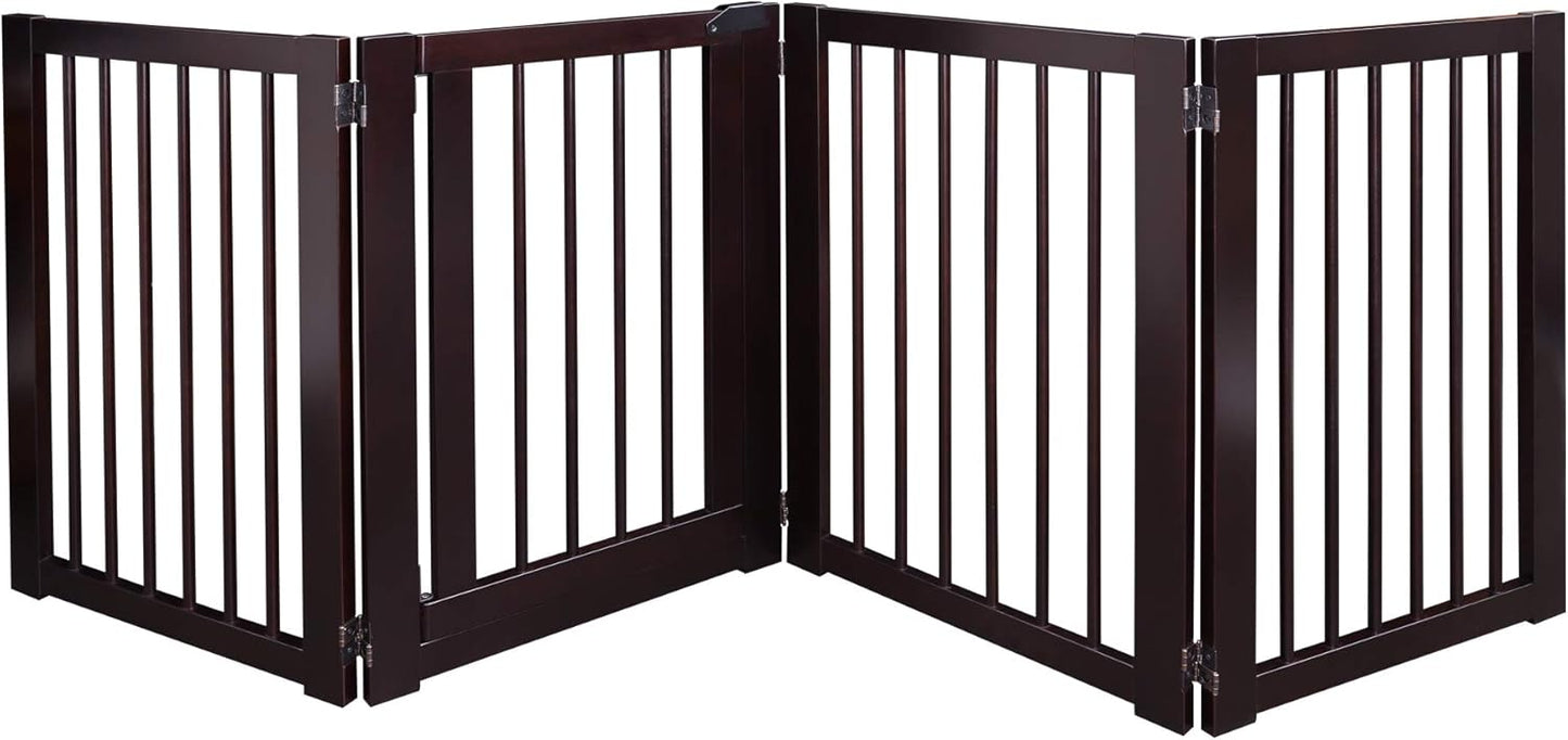 American Trails Freestanding Wooden Pet Gate with Door