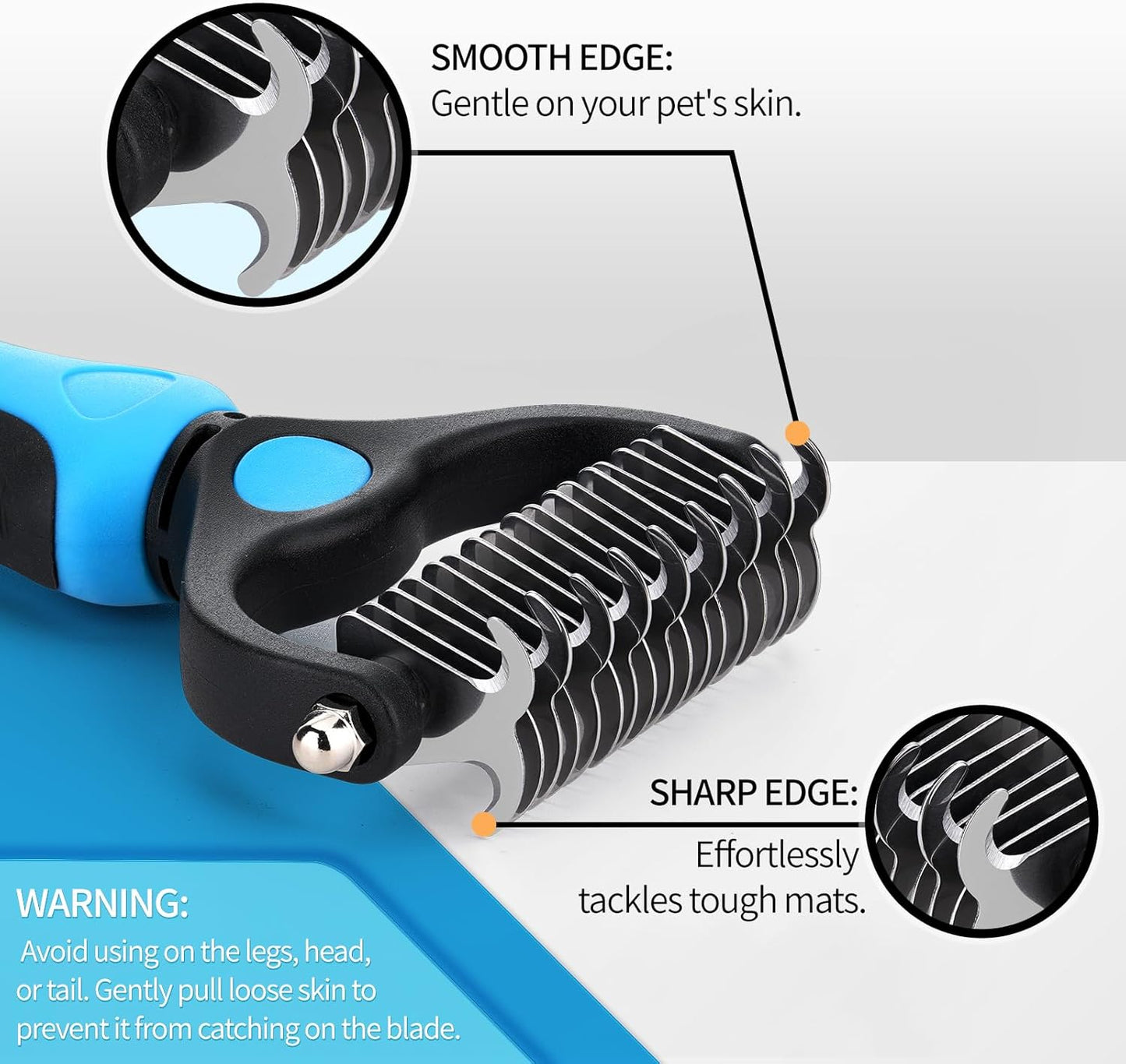 Pjordo Dog Detangler Spray, Natural Dog Leave in Conditioner Spray with Deshedding Brush and Metal Comb for Grooming and Mat Removal, Lavender Scent for Dogs