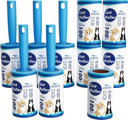 Lint Rollers for Pet Hair Extra Sticky, 800 Sheets Mega Value Set Lint Rollers for Pet Hair Removal, Dog and Cat Lint Remover for Clothes, Furniture, Carpet
