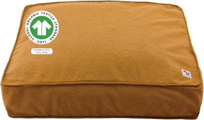 Molly Mutt Medium to Large Dog Bed Cover- Forever Young Print - Measures 27”X36”X5’’ - 100% Cotton - Durable - Breathable - Sustainable - Machine Washable Dog Bed Cover (Dd82b)