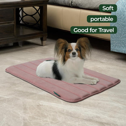 BALANCE Dog Crate Pad, Dog Foam Crate Mat Kennel Pad, Washable Water-Resistant Pet Bed Flat Dogs Cage Mat for Small Dogs