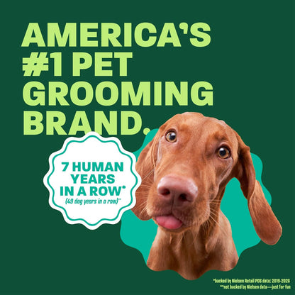 TropiClean Deshedding Dog Shampoo, Fast-Acting Shedding Control & Coat Softener, Puppy Safe, Made in USA, Lime & Coconut Scent, Cat Friendly, 20oz.