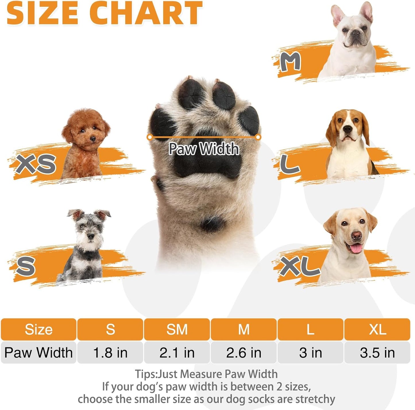 KOOLTAIL Dog Socks Shoes for Hot Pavement to Prevent Licking Paws, Winter Dog Boots&Paw Protector for Hardwood Floors Anti Slip,Traction Control Grip Booties for Small Medium Large Senior Dogs,Black M