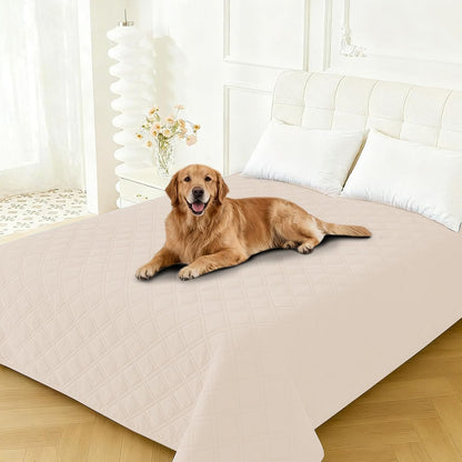 Waterproof Dog Blanket, Non-Slip Soft Pet Bed Cover, Couch Cover for Dogs Washable, Protects Sofa, Furniture, Crate, Car, Tear Resistant Leakproof Pet Blanket (30x70 Inch, Dark Grey)