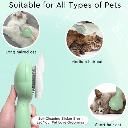 Cat Grooming Glove Brush,Pet Hair Remover Tool,Reusable Dog Hair Fur Remover for Carpet,Furniture,Couch,Clothes,Eco-Friendly and High efficiency