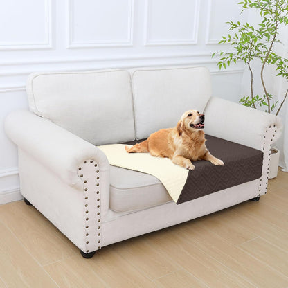 hyha Waterproof Dog Blanket, Soft Pet Bed Blankets, Waterproof Sofa Couch Cover for Dogs Washable, Reversible Pet Couch Covers for Sofa Furniture (30x70 Inch, Grey/Dark Grey)