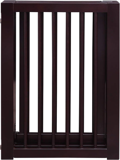 American Trails Freestanding Wooden Pet Gate with Door