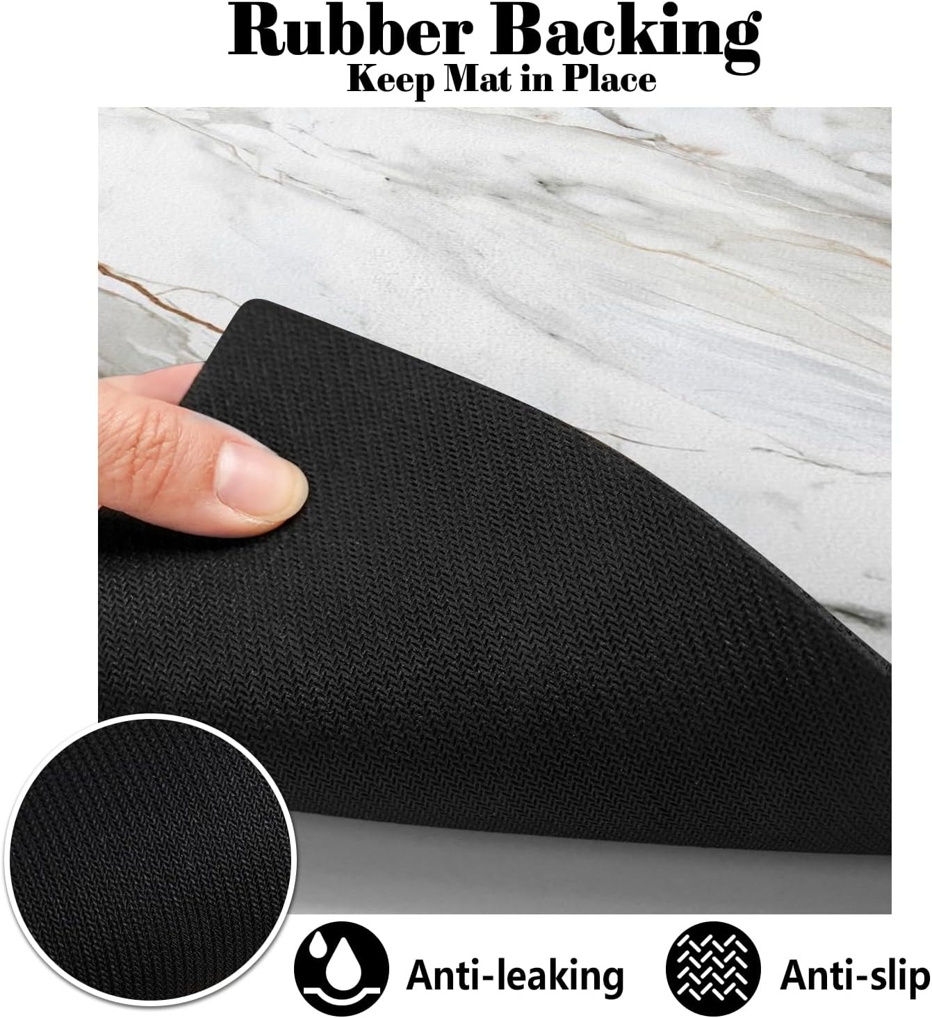 Dog Food Mats for Floors Absorbent, Pet Cat Food Mat - Quick Dry Dog Bowl Mats for Food and Water, Eco-Friendly Pet Supplies