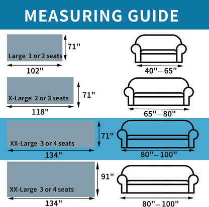 HAOMAIJIA Non Slip Couch Cover Sofa Covers for 3 Cushion Couch Washable sectional Couch Covers for Dogs pet Furniture Protector Couch Cover Blanket for Living Room (Off White, 91"x134")