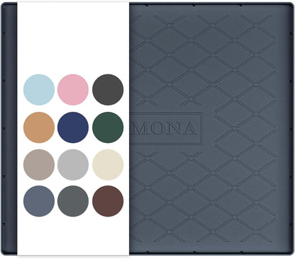 URMONA Under Sink Mat for Kitchen Waterproof, 34" x 22" Silicone Under Sink Mat for Shelf Liner Organizer, Cabinet Sink Protector Under Sink Liner for Bottom Kitchen, Bathroom(Light Grey)