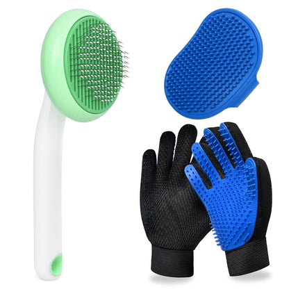 Cat Grooming Glove Brush,Pet Hair Remover Tool,Reusable Dog Hair Fur Remover for Carpet,Furniture,Couch,Clothes,Eco-Friendly and High efficiency
