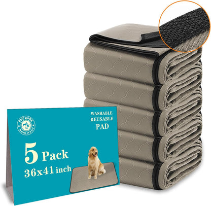 Bunlitent Washable Pee Pads for Dogs 72x72, 2 Pack, Extra Large Reusable Puppy Pads, Dog Training Pads with Quick Dry, Large Anti-Slip Dog Pee Pads, Whelping Pads, Potty Pad