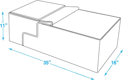 Best Pet Supplies Dog Stairs & Steps - Foam Steps for Small Dogs & Cats, Non-Slip Indoor Balanced Pet Step Support, Dog Ramp, No Assembly, Pale Teal, 3-Step (13.5-inch Height)