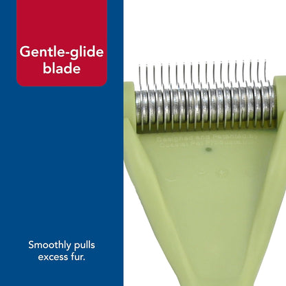 Coastal Pet Safari Shed Magic Deshedding Tool for Dogs with Medium to Long Hair - Deshedding & Detangling Dog Brush - Medium