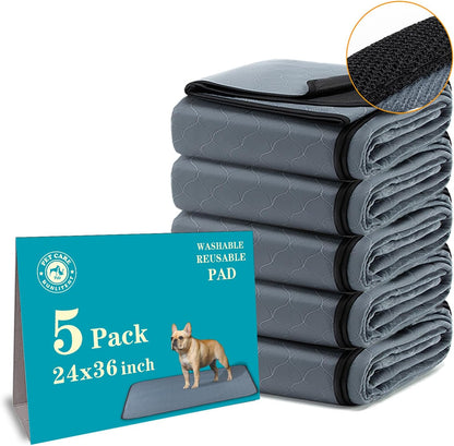 Bunlitent Washable Pee Pads for Dogs 72x72, 2 Pack, Extra Large Reusable Puppy Pads, Dog Training Pads with Quick Dry, Large Anti-Slip Dog Pee Pads, Whelping Pads, Potty Pad
