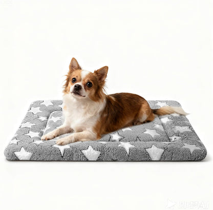 Dog Bed Mat – Soft & Comfortable Dog Kennel Pad for Crate – Durable Crate Bed & Mat for Dogs & Cats – Ideal for Crate, Kennel, and Home Use
