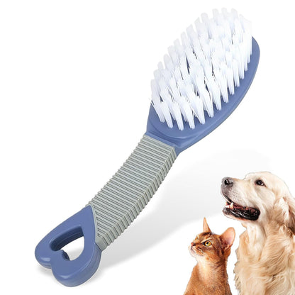 Blue Dog Brush for Shedding Pet Grooming Tool for Short Haired Dogs and Cats Remove Loose Hair Knots Tangles Clothes Sofa Furniture Pet Hair Removal Brush