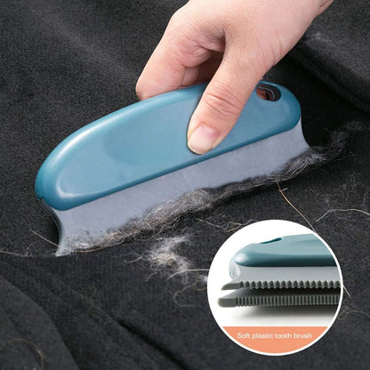 N-S Pet Hair Remover Brush Pet Grooming Comb Dog Cat Hair Remover Lint Remover Brush Pet Hair Detailer Grooming Rake Pet Grooming Brush for Carpet/Couch/Furniture/Blankets/Clothing/Car/Bed (Navyblue)