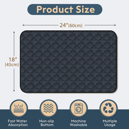 FunFurry Washable Pee Pads for Dogs - 4 Pack Reusable Pee Pads，Waterproof Puppy Pads，Pet Training Pads，Super Absorbent with Dog Paw Shape Non-Slip Backing (Cream, 18" X 24" - 4 Pack)