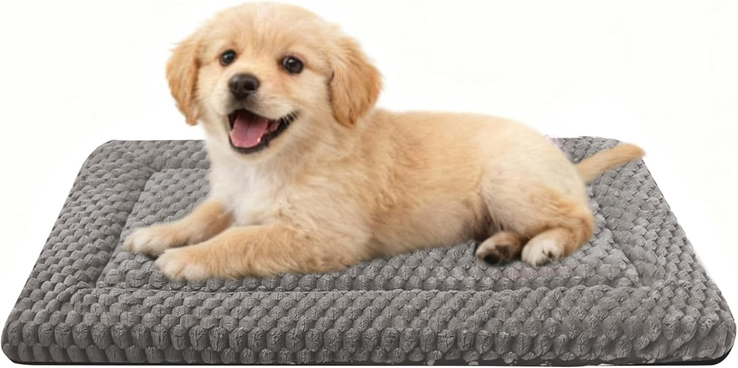 Dog Bed Mat – Soft & Comfortable Dog Kennel Pad for Crate – Durable Crate Bed & Mat for Dogs & Cats – Ideal for Crate, Kennel, and Home Use