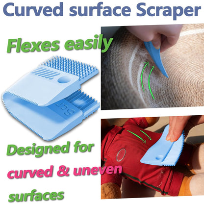 Self-Cleaning Cat Shedding Grooming Brush for Small Dog Pet Short Hair Remover Set Reusable Lint Removal Tool Carpet Scraper for Clothes Couch Bedding Furniture Car Pink