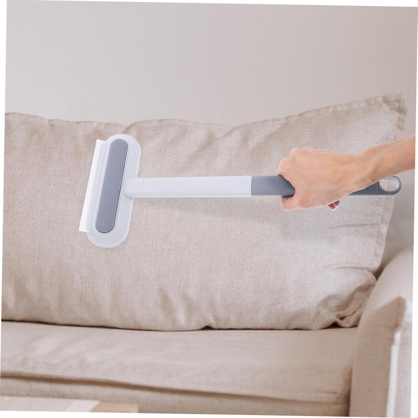 Pet Remover Brush for Couch Sofa Bed Cat Dog Hair Remover Tool Efficient Hair Remover for Clothes and Carpets Long Handle Reusable Lint Remover