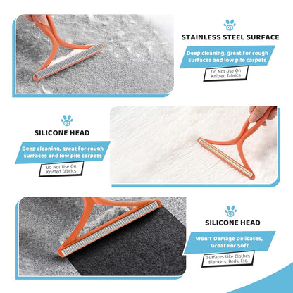 Pet Steam Brush Dog Cat 2026 New Grooming Comb for Shedding, Floating Hair, Smooth & Detangling, Gentle Cool Mist Softens Hair Reduces Static Helps Pets Who Dislike Bathing,Includes Waterless Shampoo