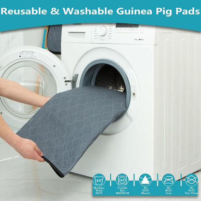 Bunlitent Washable Pee Pads for Dogs 72x72, 2 Pack, Extra Large Reusable Puppy Pads, Dog Training Pads with Quick Dry, Large Anti-Slip Dog Pee Pads, Whelping Pads, Potty Pad