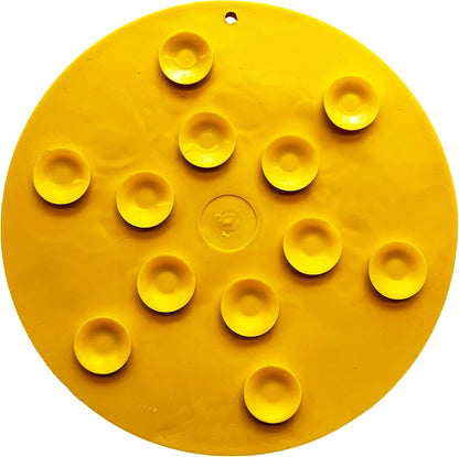 SodaPup Duckies eMat – Durable Lick Mat Feeder with Suction Cups Made in USA from Non-Toxic, Pet-Safe, Food Safe Rubber for Mental Stimulation, Digestive Health, Avoid Overfeeding, Calming, More