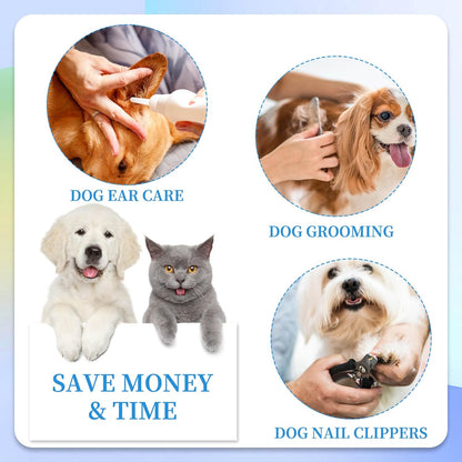 PatiencET Cat Grooming Hammock Pet Hammock Cat Nail Clipper Hammock for Nail Trimming Dog Sling for Nail Clipping Dog Hanging Harness (Black XS)