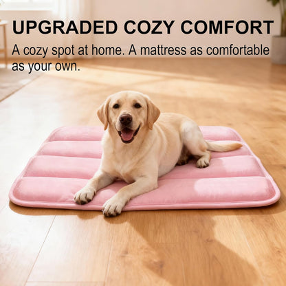 Dog Bed Mat – Soft & Comfortable Dog Kennel Pad for Crate – Durable Crate Bed & Mat for Dogs & Cats – Ideal for Crate, Kennel, and Home Use