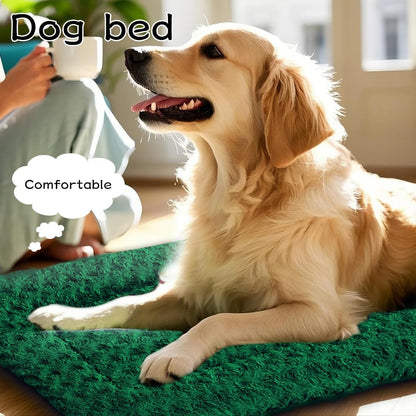 Dog Bed Mat – Soft & Comfortable Dog Kennel Pad for Crate – Durable Crate Bed & Mat for Dogs & Cats – Ideal for Crate, Kennel, and Home Use
