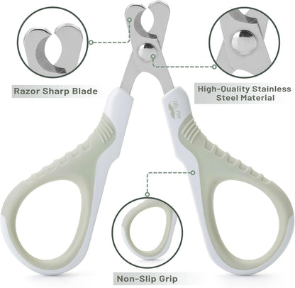 Mr. Pen- Cat Nail Clipper, Stainless Steel, Professional Sharp Cat Claw Trimmer for Small and Medium Cats, Pet Nail Clipper with Sturdy Non Slip Handle